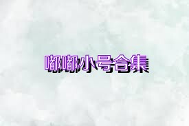 嘟嘟小号合集